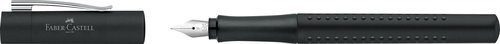 FABER CASTELL - PLUMA GRIP 2011 TRAZO FINO NEGRO MATE (Ref.140908)