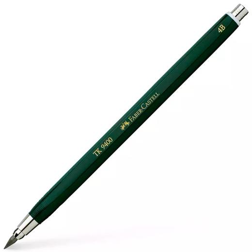 FABER CASTELL - PORTAMINAS TK9400 3,15MM MINA 4B VERDE (Ref.139404)