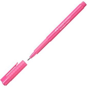 FABER CASTELL - ROTULADOR PERMANENTE BROADPEN 1554 ROSA PÚRPURA PASTEL -10U- (Ref.155426)