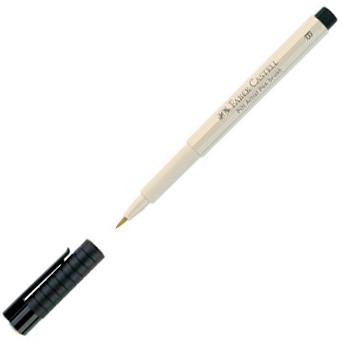 FABER CASTELL - ROTULADOR PITT ARTIST PEN BRUSH PUNTA PINCEL GRIS CÁLIDO I -10U- (Ref.167570)