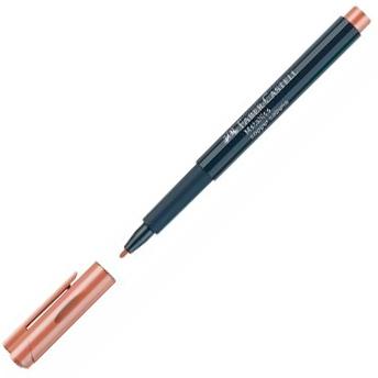 FABER CASTELL - ROTULADOR PUNTA DE FIBRA METALLICS MARKER COPPER CABANA -10U- (Ref.160752)