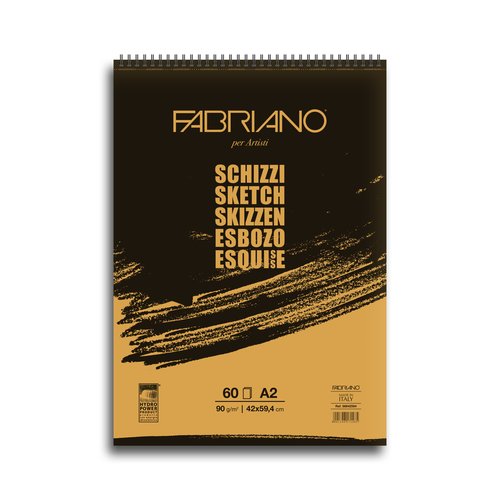 FABRIANO - BLOCK DIB. ESBOZO A2 60h (Ref.F56642594)