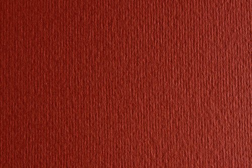 FABRIANO - CARTULINA LISA/RUGOSA 2 TEXTURAS 50X70 CM 220G/M2 MARRON TEJA (Ref.F42450719)