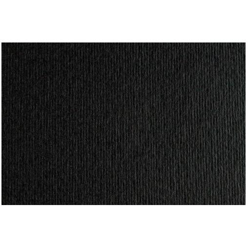 FABRIANO - CARTULINA LISA/RUGOSA 2 TEXTURAS 50X70 CM 220G/M2 NEGRO (Ref.F42450715)