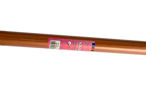 FABRISA - PAPEL de EMBALAR KRAFT IMPRESO ROLLO 1x3 BRONCE (Ref.18264)