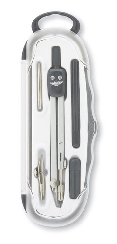 FAIBO - COMPAS ESCOLAR MINAS C/ACCESORIOS SERIE BACHILLER (Ref.236)