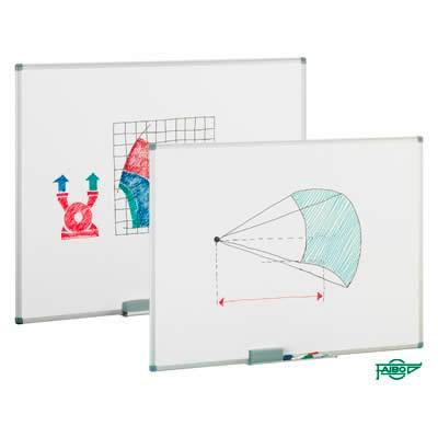 FAIBO - PIZARRA BLANCA ESTRATIFICADA MARCO DE ALUMINIO CON CAJETÍN 122X150MM (Ref.44139)