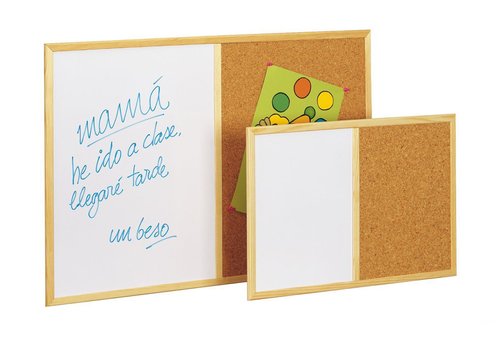 FAIBO - PIZARRA MITAD CORCHO MITAD BLANCA 60X90 (Ref.608-3)