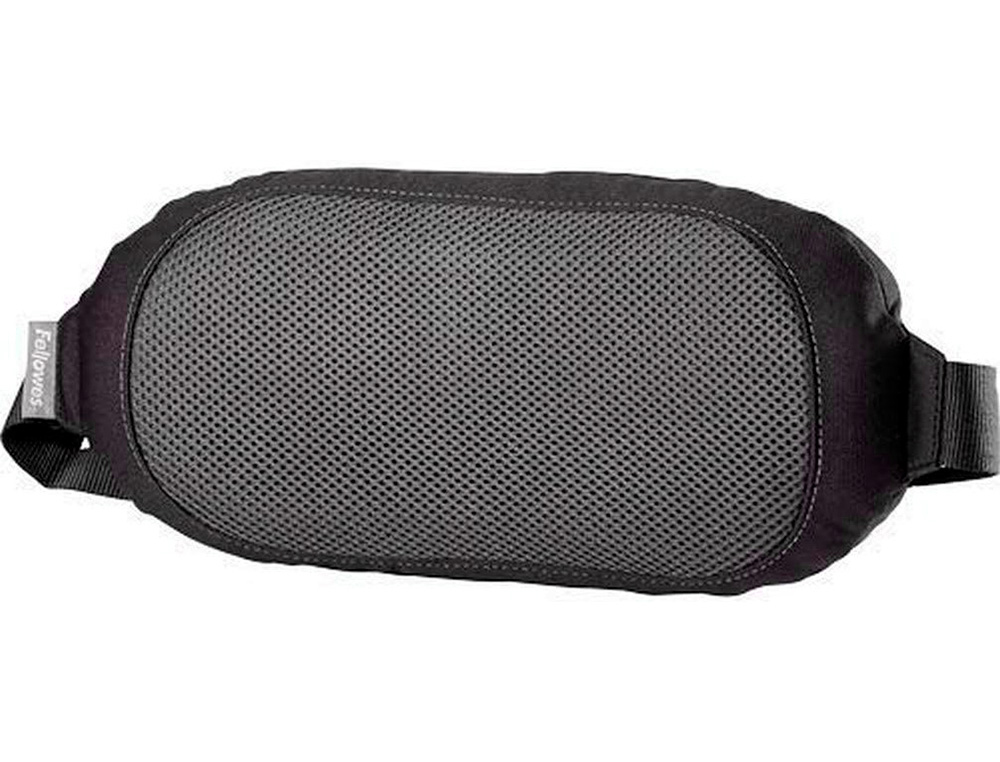 FELLOWES - COJIN LUMBAR I-SPIRE SERIES CON CORREA AJUSTABLE COLOR NEGRO 76X355X150 MM (Ref.8042301)