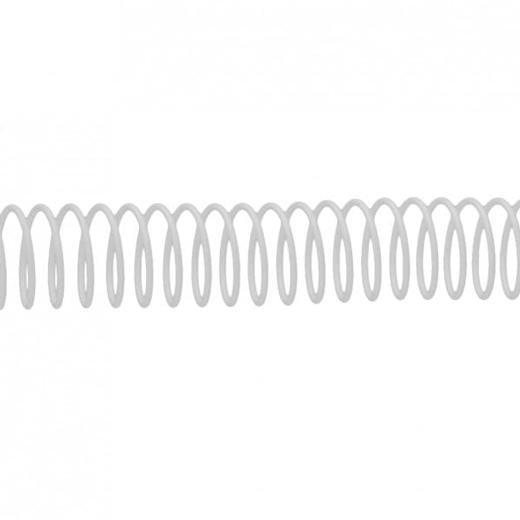 FELLOWES - PACK DE 100 ESPIRALES METÁLICAS BLANCAS 12 MM (Ref.5113101)