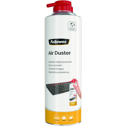 FELLOWES - SPRAY DE AIRE A PRESIÓN NO INFLAMABLE TURBO INVERTIBLE 400ML (Ref.9977804)