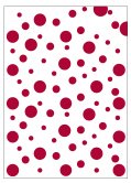 FIXO - BOLSA DISFRAZ 56x70 cm. IMPRESA TOPOS ROJO (Ref.72303)