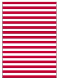 FIXO - BOLSA DISFRAZ 65x90 cm. IMPRESA BLANCO/ROJO (Ref.72104)