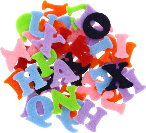 FIXO - FIGURAS FIELTRO SMART LETRAS PACK de 100 (Ref.5019/68003900)