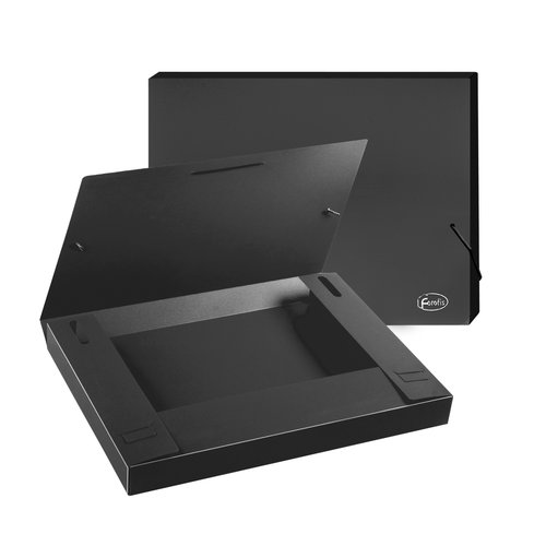 FOROFIS - CARP.PROY. PP A4 3 cm NEGRO (Ref.91164)