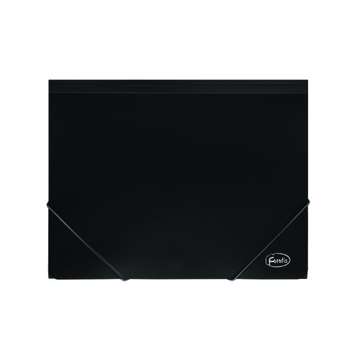 FOROFIS - CARPETA SOLAP. PP A4 NEGRO (Ref.91154)