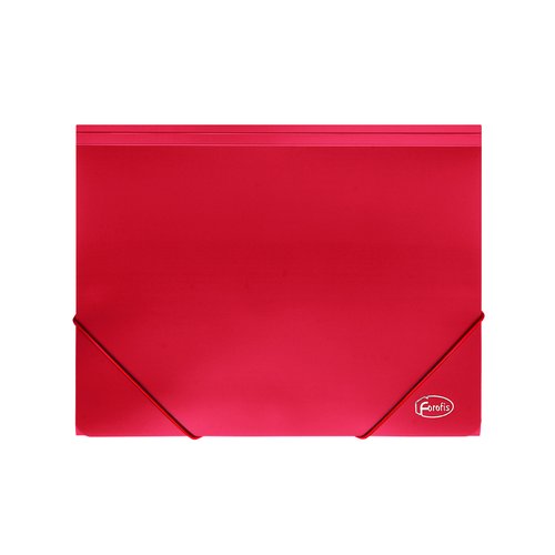 FOROFIS - CARPETA SOLAP. PP A4 ROJO (Ref.91157)