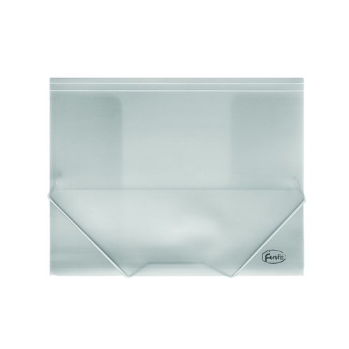 FOROFIS - CARPETA SOLAP. PP A4 TRANS.BLANCO (Ref.91159)