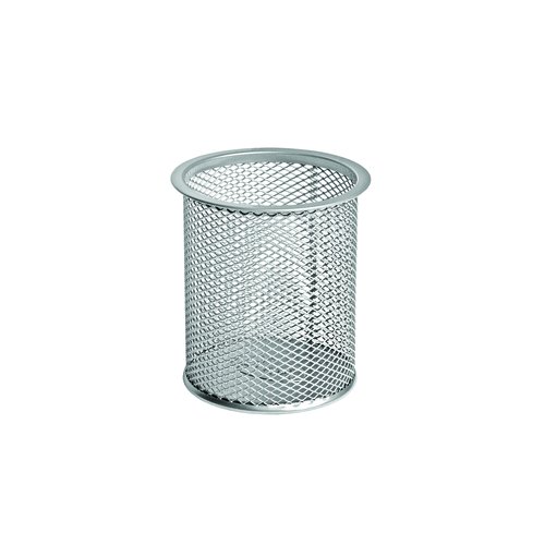 FOROFIS - PORTA LAPICES METAL REDON. PLATA (Ref.91301)