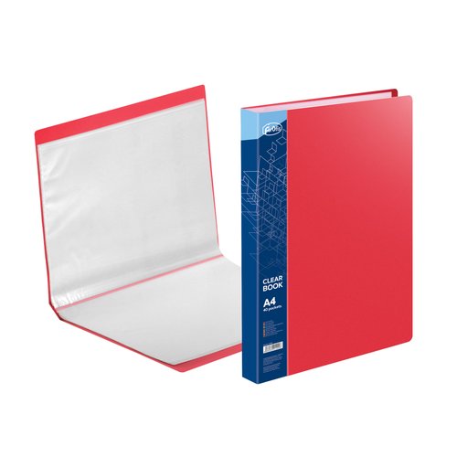 FOROFIS - TARIFARIO PVC A4 40 F. ROJO (Ref.91212)