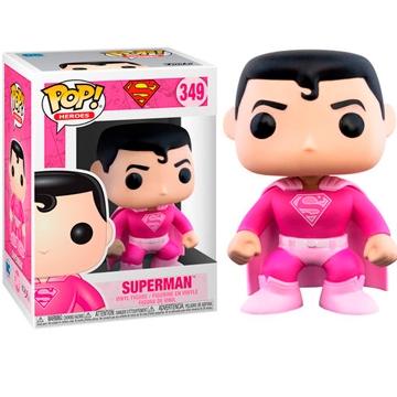 FUNKO - DC SUPERMAN ROSA INVESTIGACION CONTRA EL CANCER DE MAMA Nº 349 -CAJA ORIGINAL- (Ref.49988)