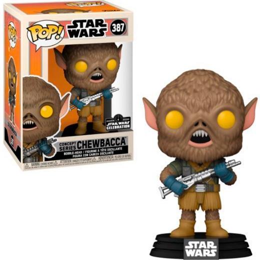 FUNKO - STAR WARS CONCEPT CHEWBACCA SERIES EXCLUSIVE Nº 387 -CAJA ORIGINAL- (Ref.49372)