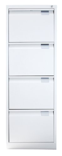 GAPSA - ARCHIVADOR METALICO 4 CAJONES GRIS LUMINOSO RAL 7035 (Ref.MERCH4 7035)