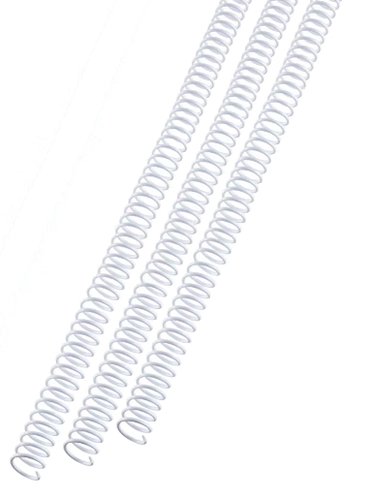 GBC - ESPIRAL PLASTICO 200 hojas BLANCO 25 mm CAJA de 100 (Ref.A9666031)