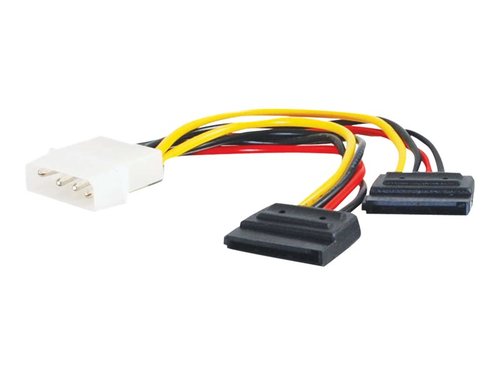 GEMBIRD - Cable SATA Alimentación XHD2 15 Cm (Ref.CC-SATA-PSY)