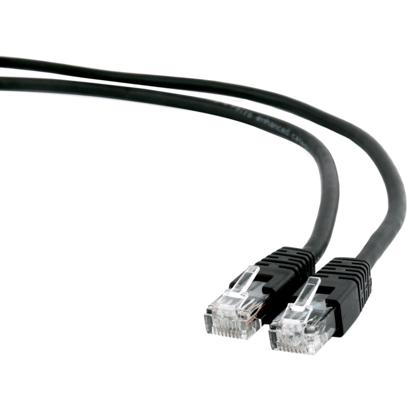 GEMBIRD - Latiguillo Cat.6 UTP 1 M Negro (Ref.PP6U-1M/BK)