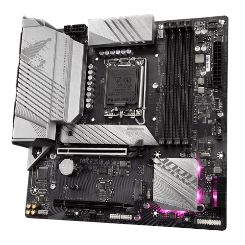 GIGABYTE - B760M AORUS ELITE AX placa base LGA 1700 micro ATX (Ref.B760M AORUS ELITE AX G10)