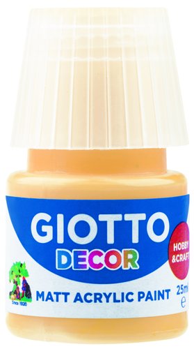GIOTTO - PINTURA ACRILICA 25 ml (bote) AMARILLO ORO (Ref.F538103)