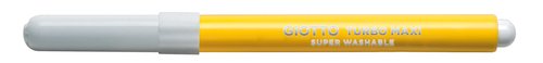 GIOTTO - ROTULADORES TURBO MAXI AMARILLO OSCURO ESTUCHE DE 12 (Ref.F456003)