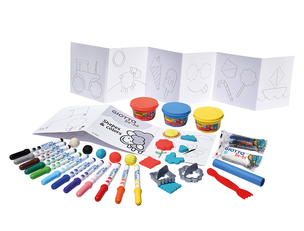 GIOTTO - SET CREATIVO BEBÉ COLORES SURTIDOS (Ref.F478400)