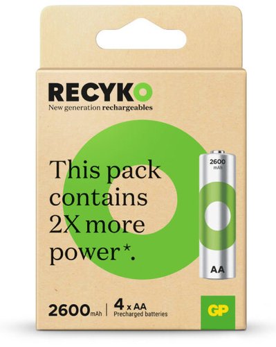 GP - PILAS RECARGABLES 2700 AA ALTA CAPACIDAD BLISTER de 4 (G145) (Ref.270AAHC-CB4 )