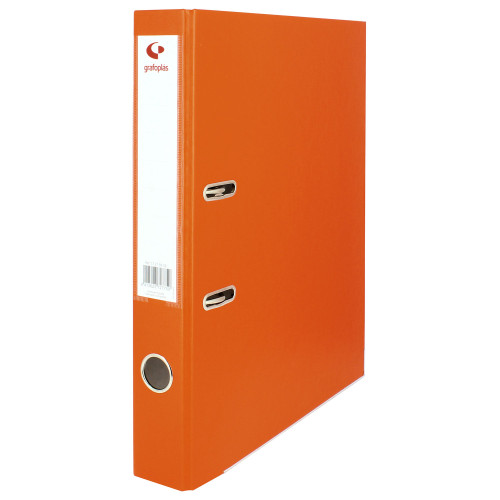 GRAFOPLÁS - ARCHIVADOR PALANCA 45 COLOR NARANJA Fº LOMO ESTRECHO 290X350X55 GRAFOPLAS (Ref.17279352)