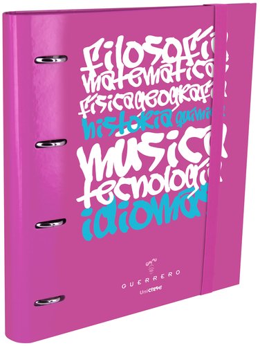 GRAFOPLÁS - CARPEBOOK UNICLASE A4 4AN.100h ROSA (Ref.88102753)