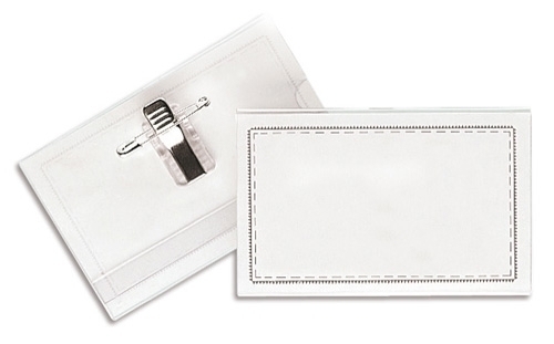 GRAFOPLÁS - FUNDA DISTINT.GRAF.PVC IMPERDIBLE+PINZA OC. PAQUETE de 50 (Ref.9071000)
