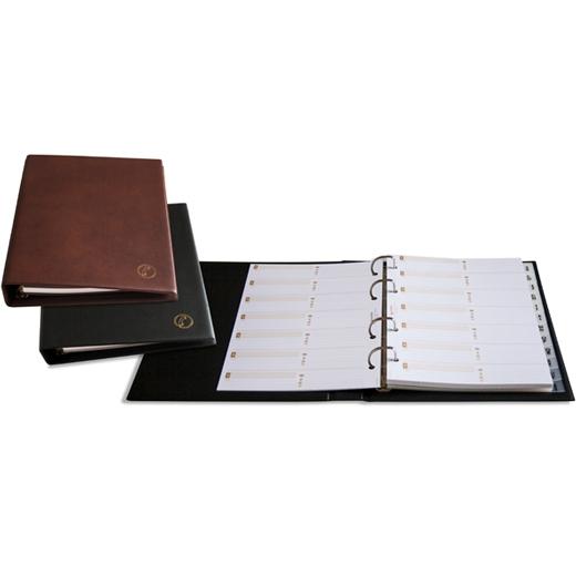GRAFOPLÁS - LISTÍN TELEFÓNICO BÁSIC C/ANILLAS MIXTAS 4X25MM PVC NEGRO (Ref.3741010)