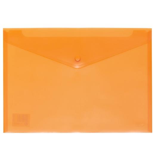 GRAFOPLÁS - SOBRE BROCHE ECOPLÁS FOLIO POLIPROPILENO TRANSLÚCIDO NARANJA (Ref.4871252)