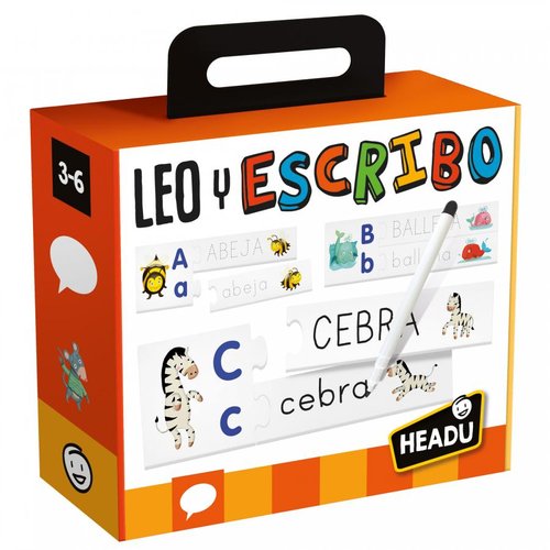 HEADU - JUEGO EDUCATIVO LEO Y ESCRIBO (3-6 años) (Ref.1041746)
