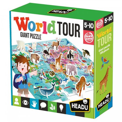HEADU - JUEGO EDUCATIVO WORLD TOUR (Ref.1046133)
