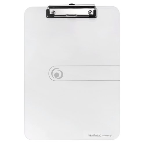 HERLITZ - CARPETA con PINZA PORTABLOCKS A4 TRANSPARENTE (Ref.11205697)