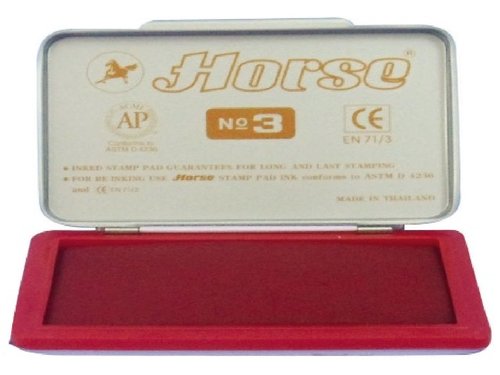 HORSE - TAMPÓN Nº3 ROJO (Ref.250403)