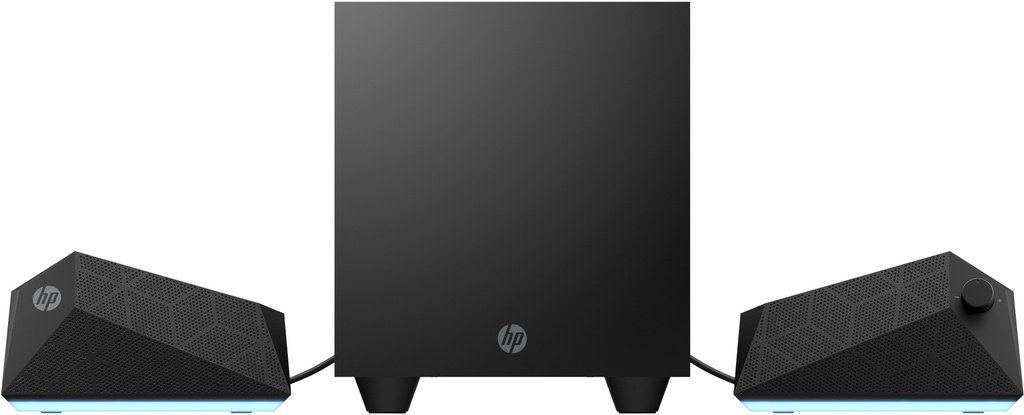 HP - altavoces X1000 para videojuegos/subwoofer/2 satelites/Potencia 30watt (Ref.8PB07AA#ABB)
