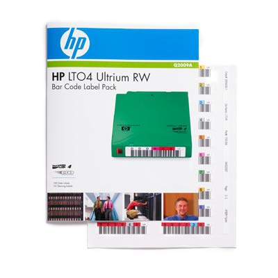 HP - ETIQUETA LTO ULTRIUM 4 (Ref.Q2009A)