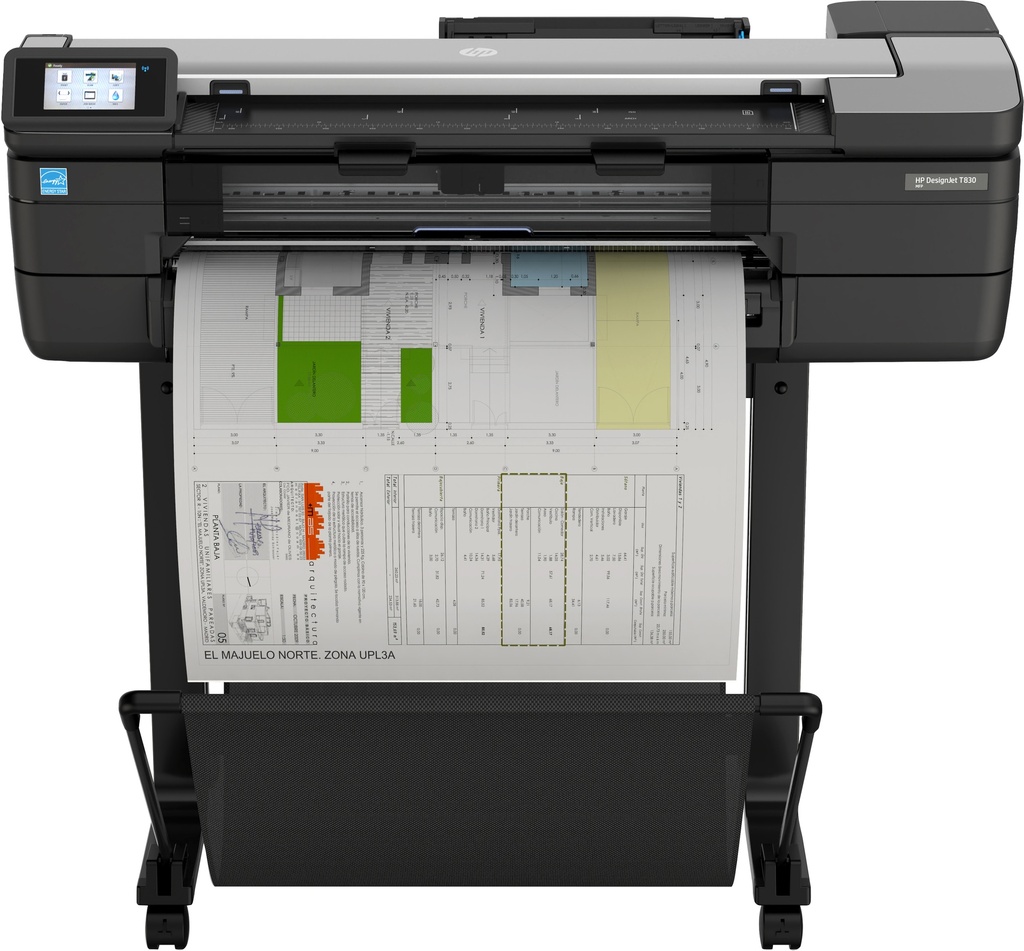 HP - Impresora DesignJet T830 de 24 pulgadas (Ref.F9A28D)