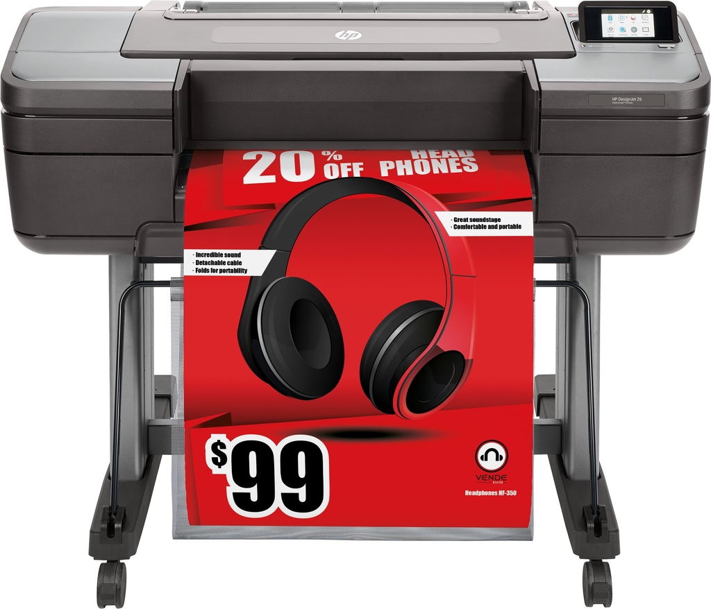 HP - Impresora DesignJet Z6 PostScript 24 pulgadas (Ref.T8W15A)