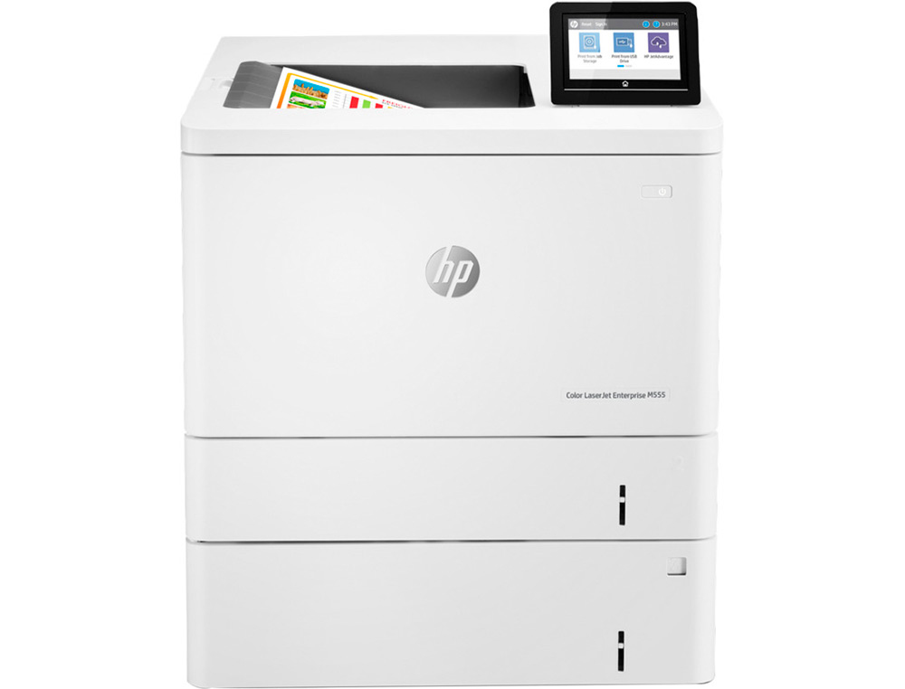 HP - IMPRESORA LASERJET ENTERPRISE M555X COLOR LASER 40 PPM WIFI BANDEJA ENTRADA 550 HOJAS (Canon L.P.I. 4,5€ Incluido) (Ref.7ZU79A)