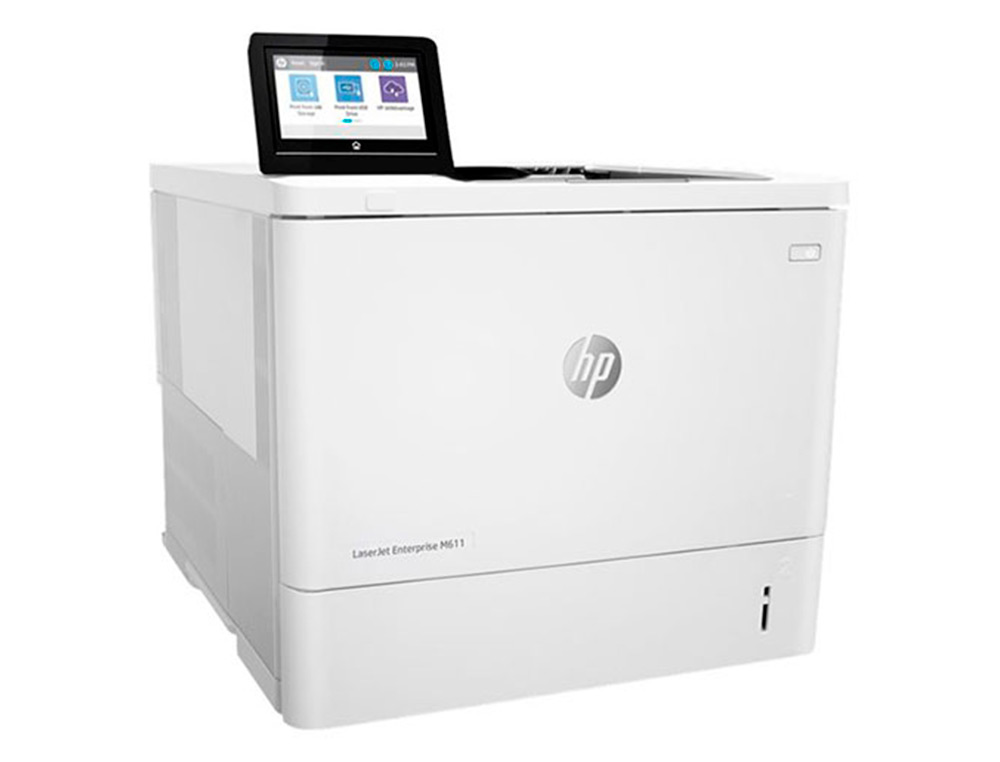 HP - IMPRESORA LASERJET ENTERPRISE M611DN MONOCROMO LASER DOBLE CARA 65 PPM WIFI BANDEJA ENTRADA 550 HOJAS (Ref.7PS84A)